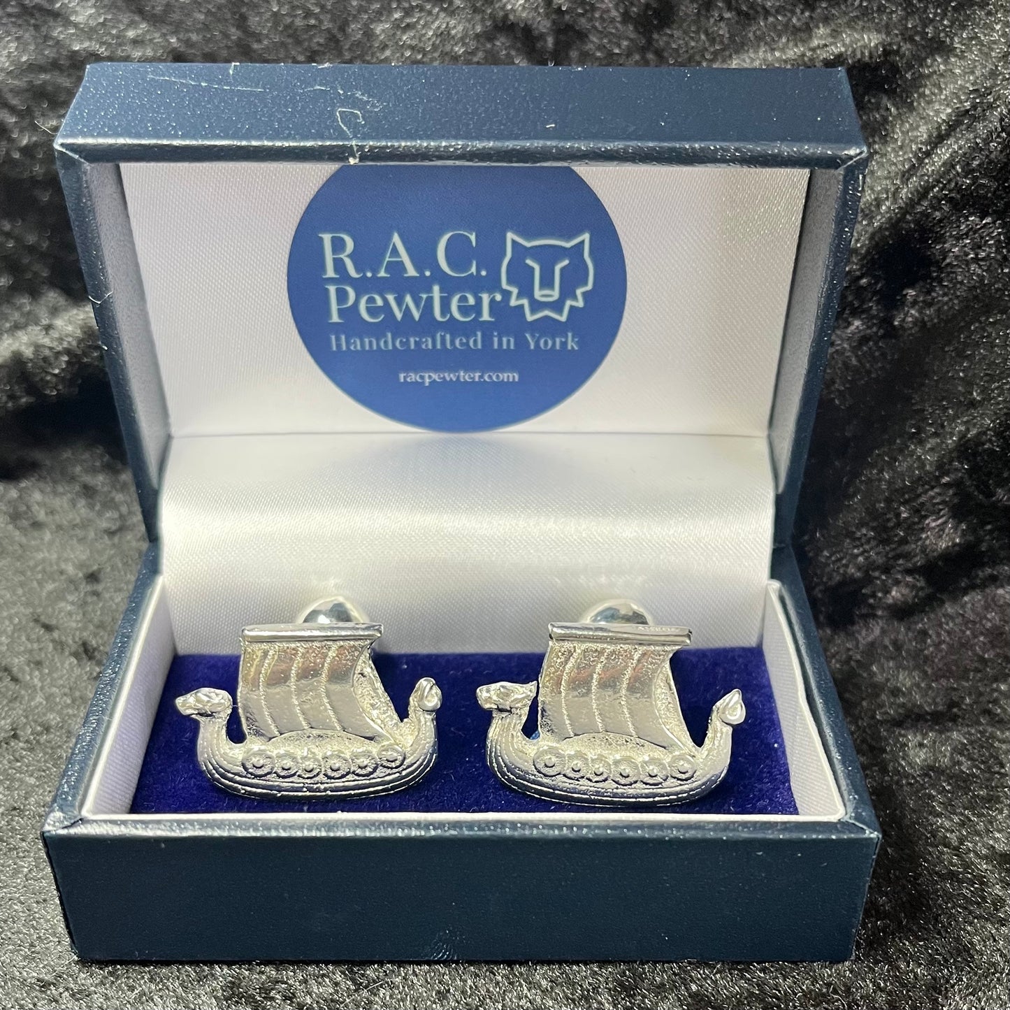 Viking Longship Cufflinks