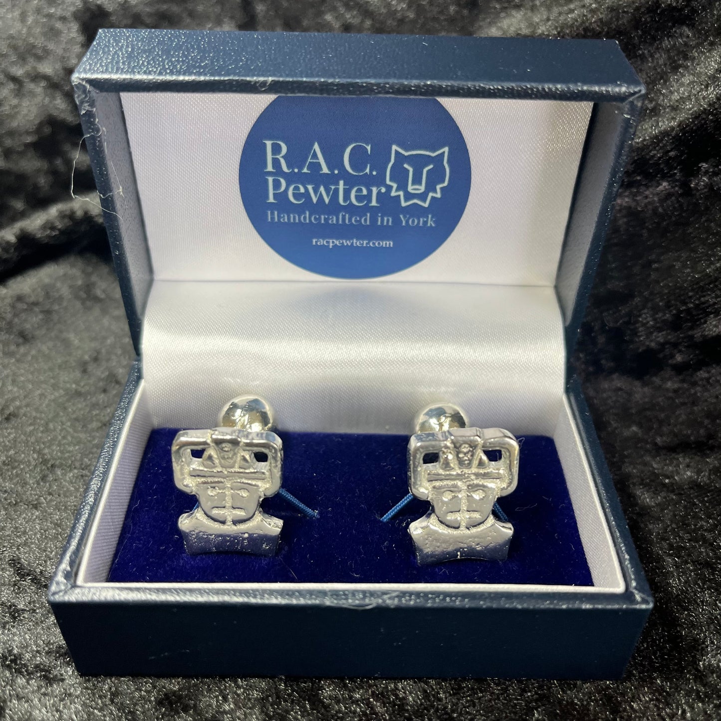 Cyberman Pewter Cufflinks