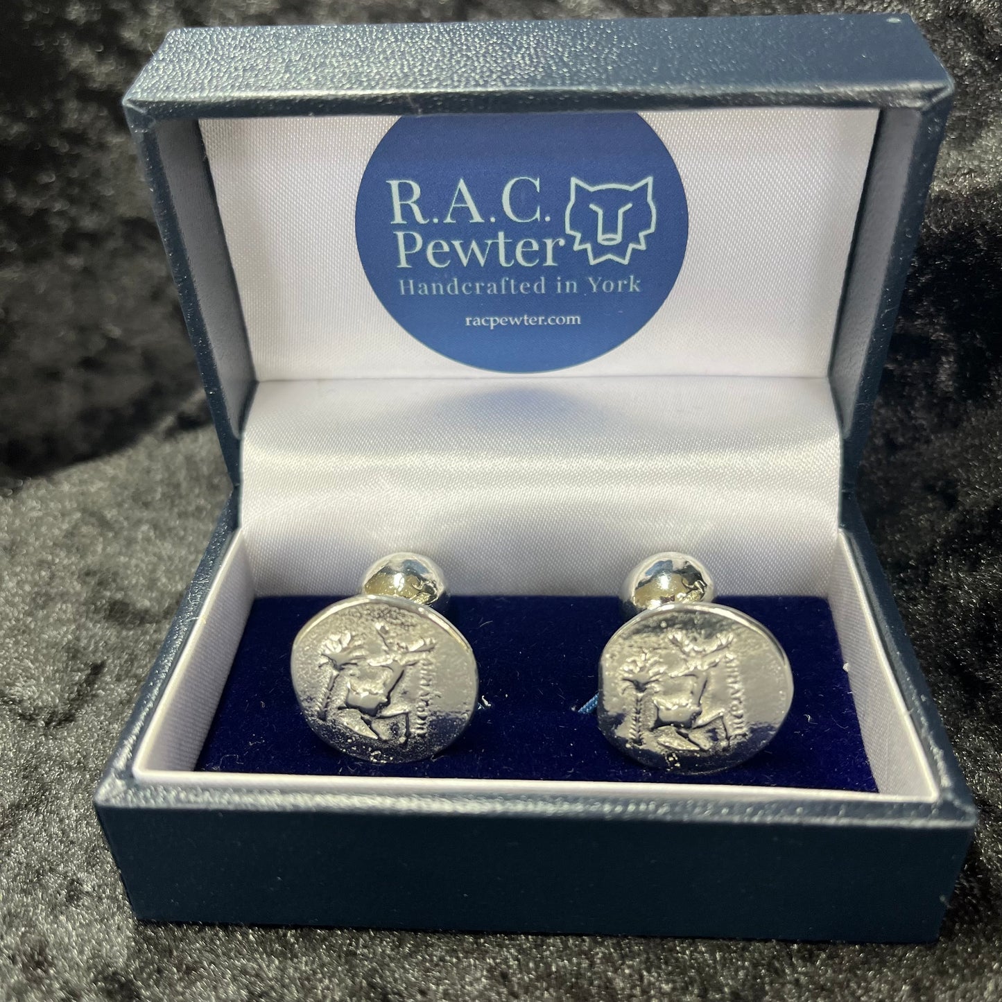 Stag Pewter Cufflinks
