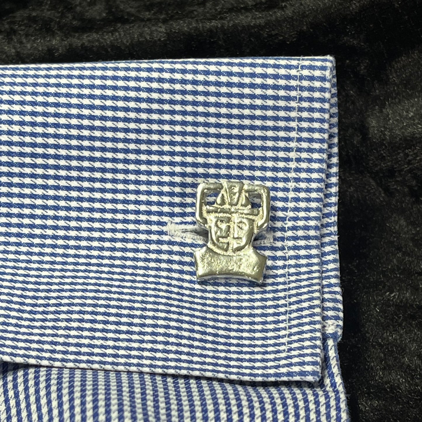 Cyberman Pewter Cufflinks