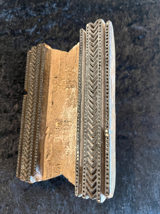 Another antique printing block...