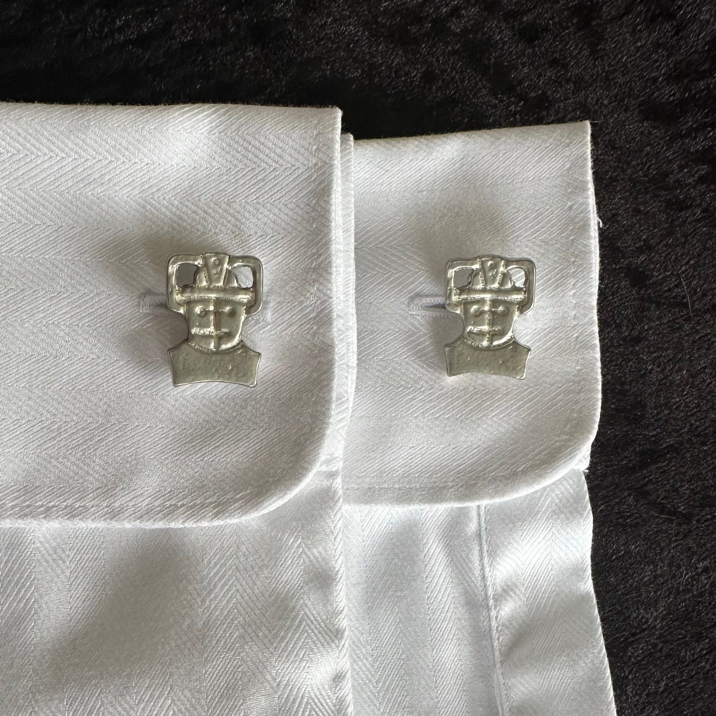 Cyber Pewter Cufflinks